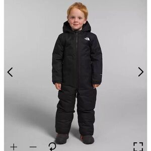 North face snow suit one piece size 7t